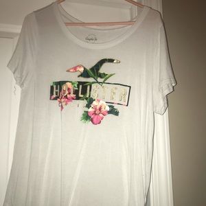 Hollister White T-shirt